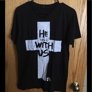 He is With Us shirt by Love and the Outcome